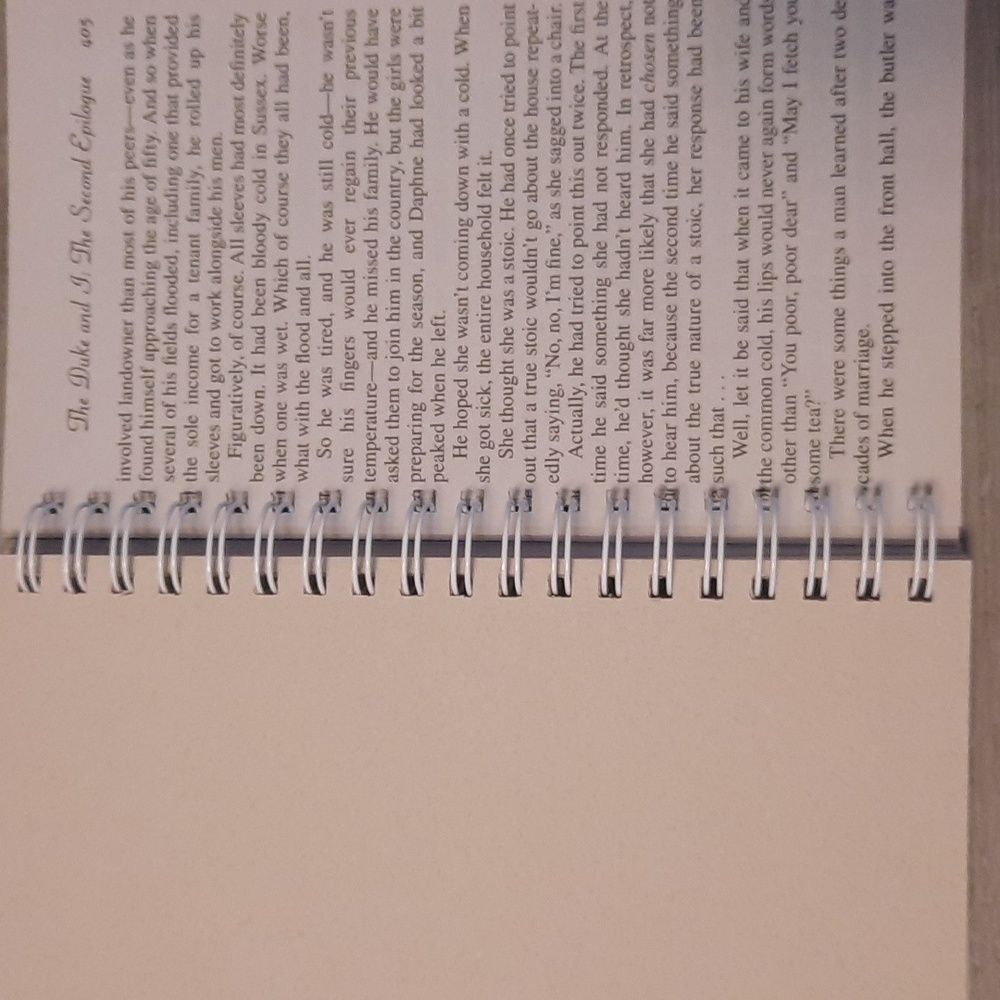 Secret Journal- Bridgerton The Duke and I - handmade journal - Picture 4 of 7